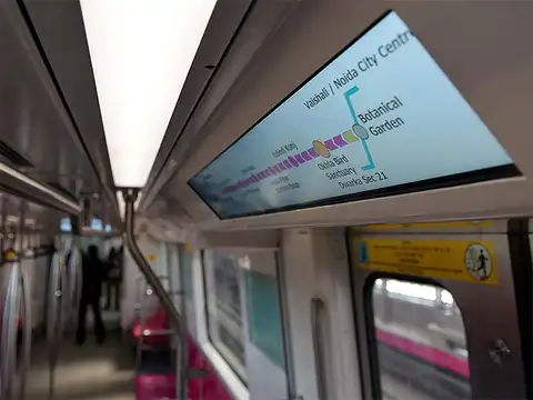 Stations on Magenta Line