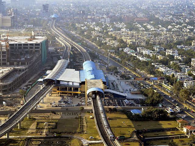 First interchange station outside Delhi