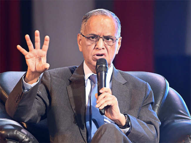 Narayana Murthy trashes artificial intelligence as hype, asks IT leaders to be less greedy