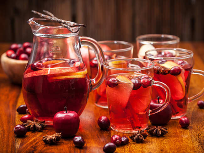 Not a fan of mulled wine? Here's a sangria recipe to add to your Christmas celebrations