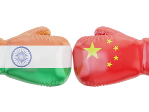 India china face off