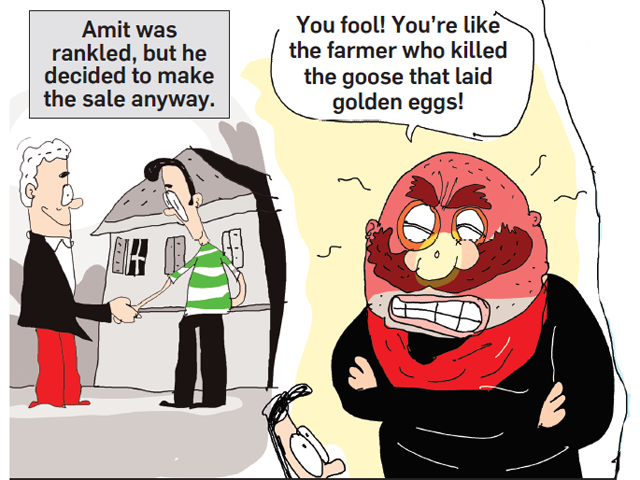 Why Amit was right in selling the house