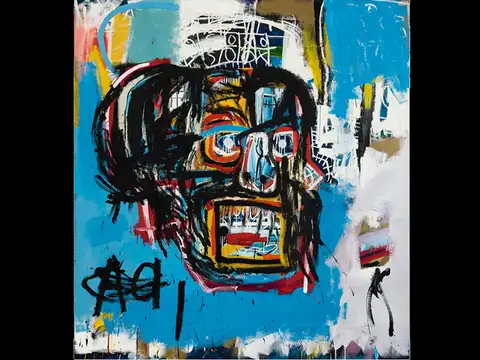 Jean-Michel Basquiat's Skull Painting