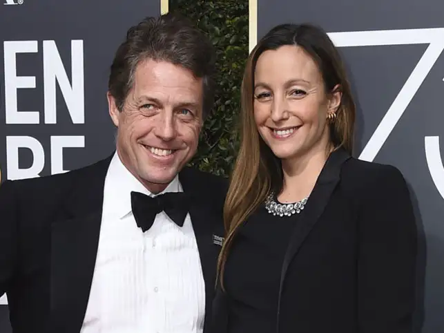hugh grant hugh grant to be a father for the fifth time the