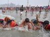 Over 20 lakh devotees take holy dip on Makar Sankranti