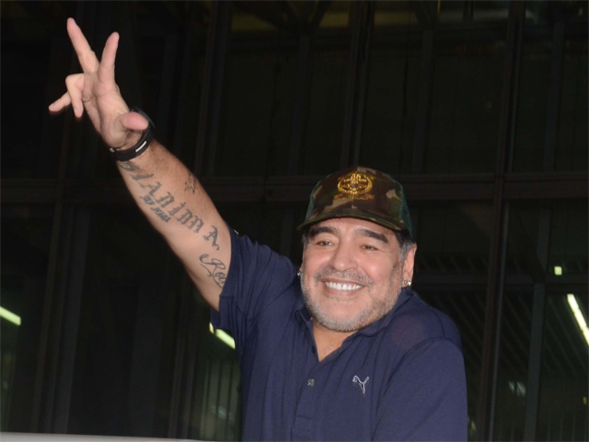 Diego Maradona Bad Blood Diego Maradona S Daughter About To Get Married But Hasn T Invited Him The Economic Times