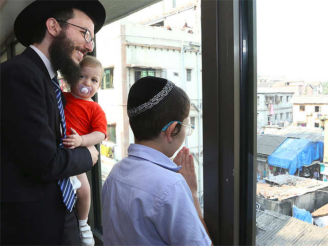 Moshe with ​Rabbi Yisroel Kozlovsky