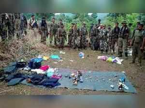 Giridih: Police personnel, Jharkhand Jaguar (JJ), Cobra battalion and CRPF jawan...