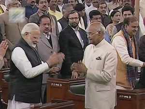 President Ram Nath Kovind and PM Narendra Modi
