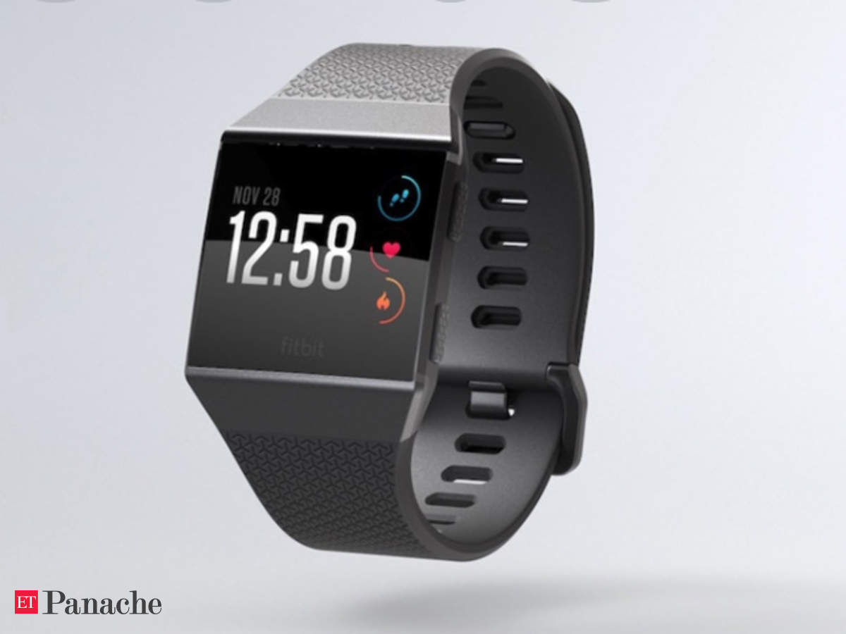 for sale online Charcoal/Smoke Grey FB503GYBK Fitbit Ionic Bluetooth Activity Tracker One Size 