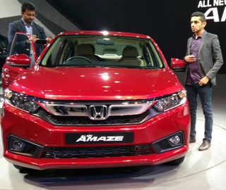 All-new Honda Amaze unveiled at Auto Expo 2018