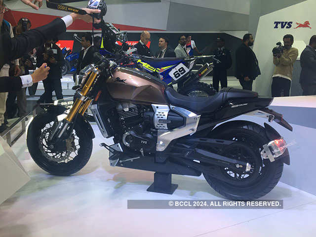 Tvs Zeppelin Top Two Wheeler Launches And Unveils At Auto Expo