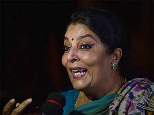 Congress protests in Rajya Sabha against Modi's remark on Renuka Chowdhury