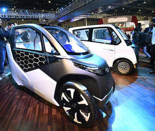 Car makers taking the green road; showcase a range of e-mobility solution