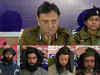 Srinagar hospital attack: J&K police unveils the faces of 4 arrested terrorists