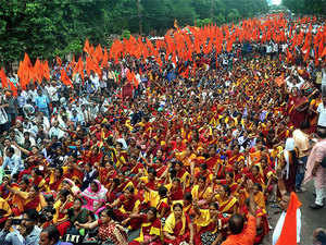 Bharatiya Mazdoor Sangh calls for observing 'black day' on February 20