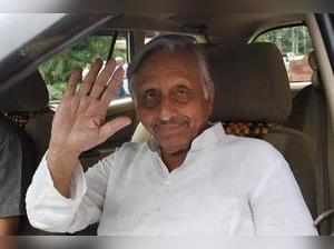 New Delhi: Congress Leader Mani Shankar Aiyar during the ongoing monsoon session...