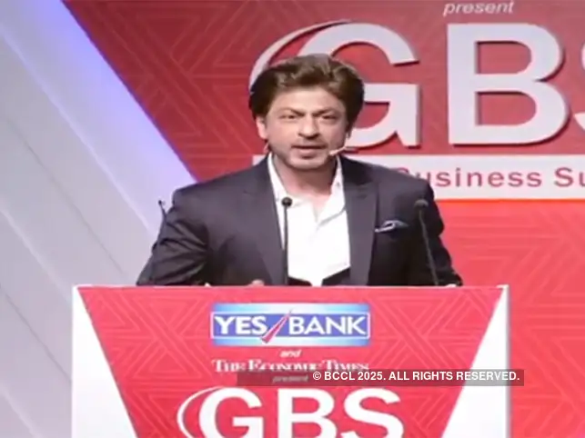 Image result for shah rukh khan Global Business Summit