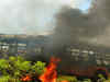 Naxals torch buses, trucks in Chhattisgarh; ex-cop killed