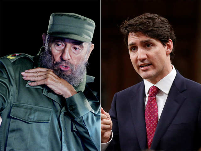 Justin Trudeau: Justin Trudeau Is Fidel Castro's Son, & Other Conspiracy Theories On The World Stage - Gene Game | The Economic Times