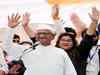 Anna Hazare expresses displeasure over damage to statues