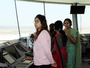All Woman Team at ATC of BLR Airport