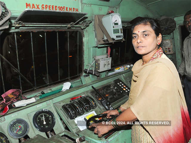Surekha Yadav:  First woman loco driver