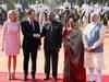 Watch: French President Macron receives ceremonial reception at Rashtrapati Bhavan