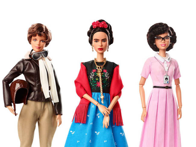 When Barbie represented achievements of women in different sectors