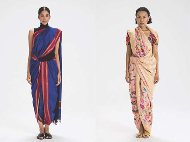 border & fall: There are 89 ways to wear a sari, and this website can teach  you how in just 2 minutes - The Economic Times