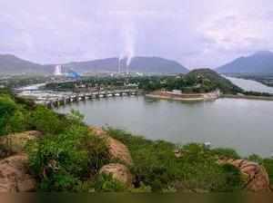 Salem: *FILE Photo* Cauvery river flowing through Mettur Dam in Tamil Nadu. The ...
