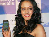 Raima Sen at a phone launch