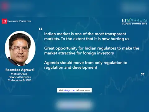 Raamdeo Agrawal on markets regulations