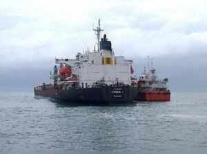 Kochi: A cargo vessel, Amber L, detained by coastal security agencies for allege...