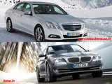 Mercedes E class & BMW series 5 at a glance