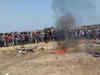 Visuals: IAF Hawk aircraft crashes near Odisha-Jharkhand border