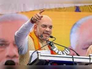RPT with caption correction:::: Mysore: BJP National President Amit Shah address...