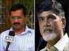 Special status for AP: CM Naidu meets Kejriwal to garner support