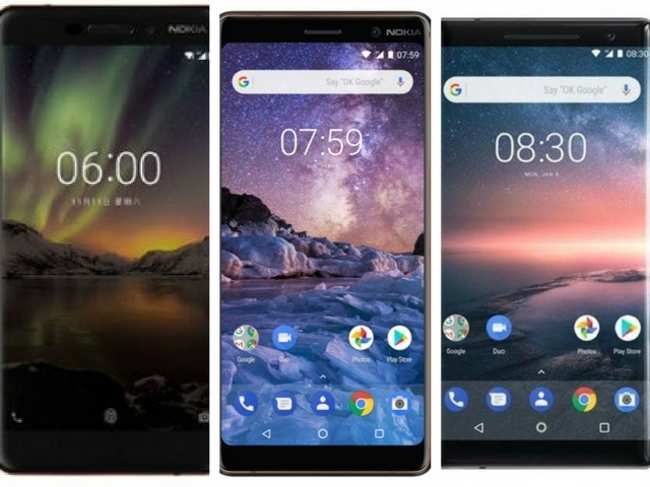 HMD Global launches Nokia 6 (2018), Nokia 7 Plus & Nokia 8 Sirocco in India