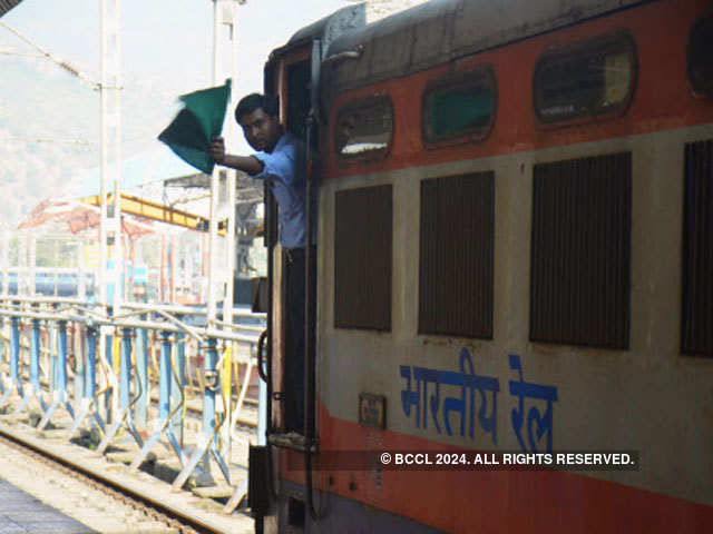 Railway staff under fire