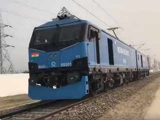 indian railway electric engine