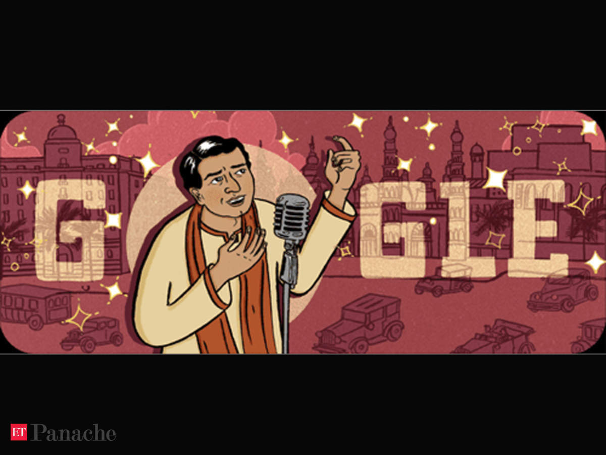 K L Saigal Google Doodle Google Honours K L Saigal On 114th