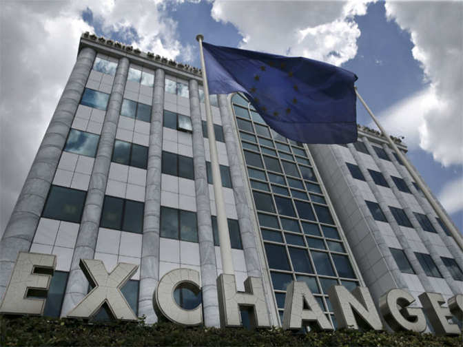 European shares edge up as sentiment improves, Intrum surges