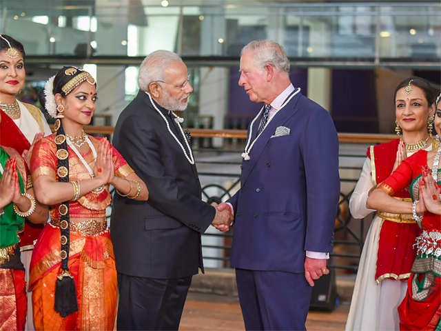 PM Modi with Prince Charles