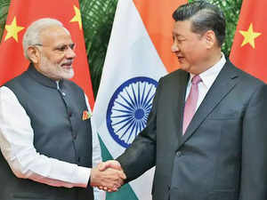 Xi Jingping & Narendra Modi
