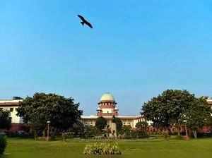 New Delhi: A view of Supreme Court of India in New Delhi on Friday. PTI Photo by...