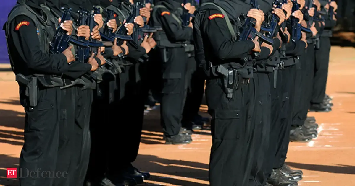 NSG: 'Black Cat' commandos set to be deployed in Kashmir - The Economic ...