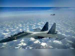 Indian Ocean: As part of the ongoing massive IAF exercise 'Gaganshakti-2018', on...