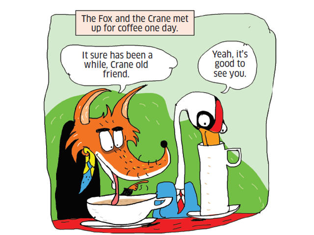 The Fox and the Crane