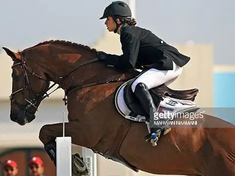 An Olympic athlete